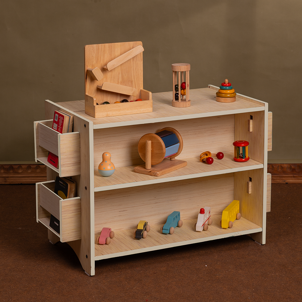 Montessori Toy And Book Shelf