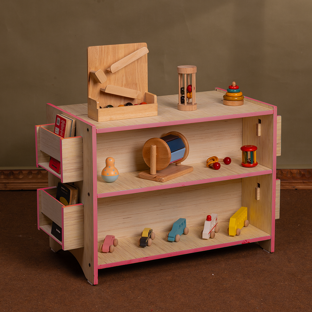 Montessori Toy And Book Shelf