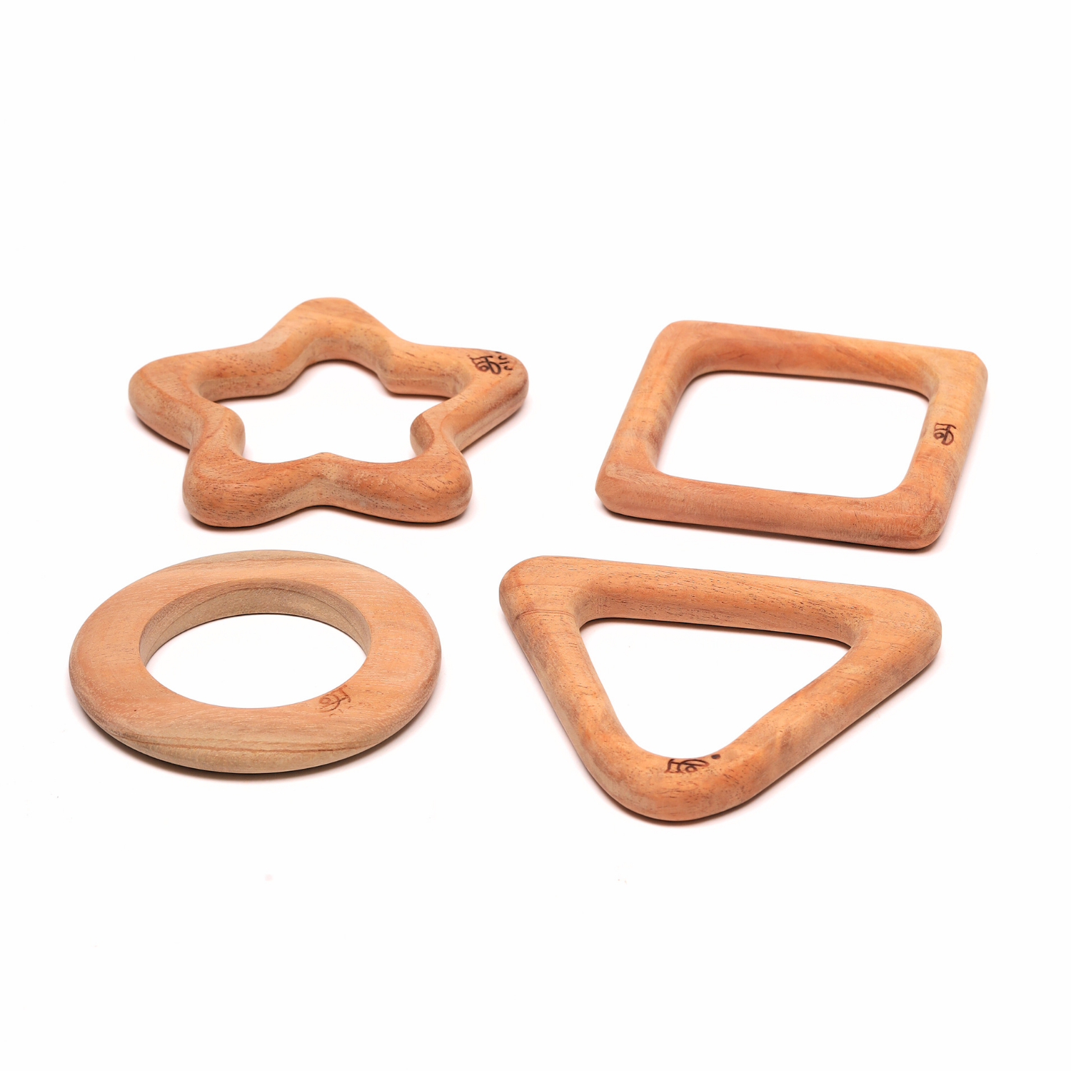 Wooden Teether Shapes