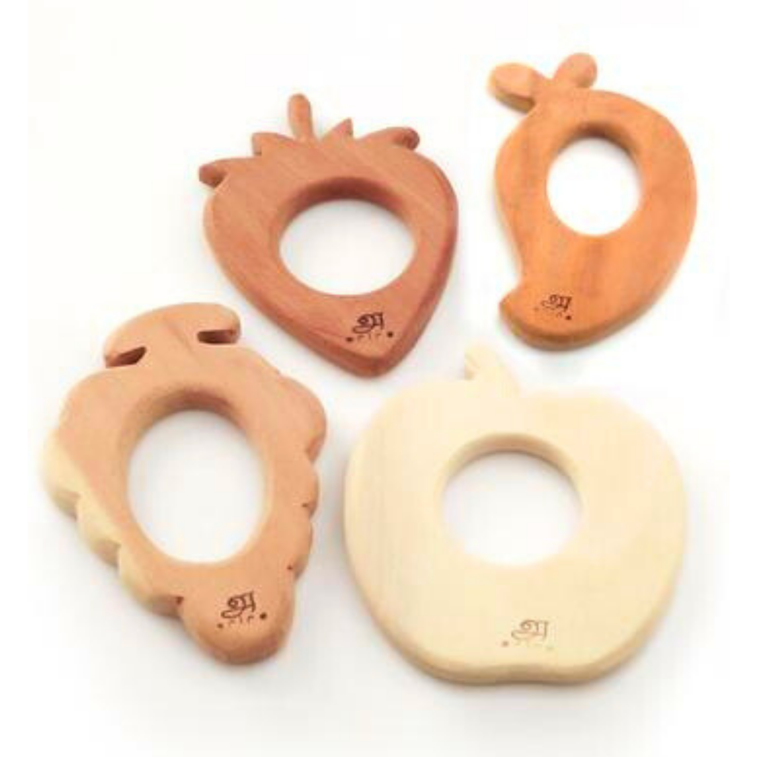 Wooden Teethers Fruits