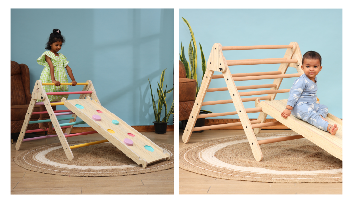 Climbing and exploration with the Ariro Pikler collection