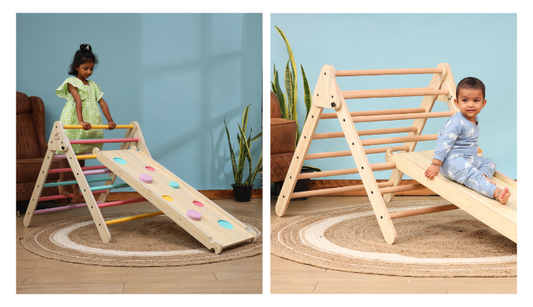 Climbing and exploration with the Ariro Pikler collection