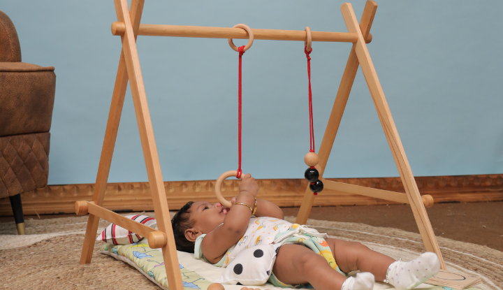 Does an attractive floor gym entertain your baby?
