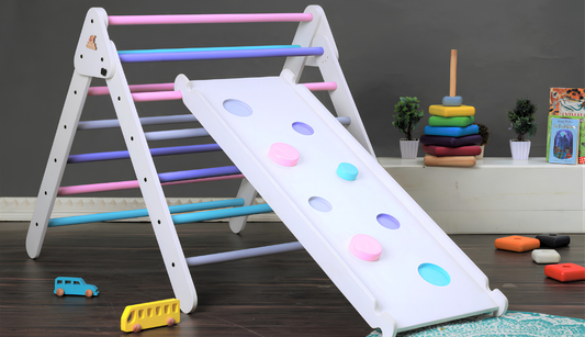 A simple climbing toy with long-term benefits - Ariro Pikler triangle