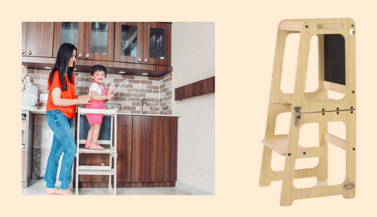 Montessori Learning Tower - A complete guide! - Ariro Toys