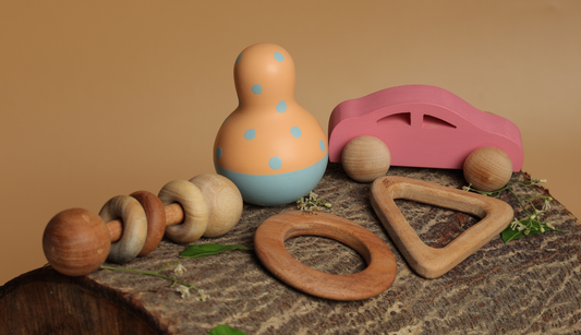 Ariro neem wood Montessori product lineup