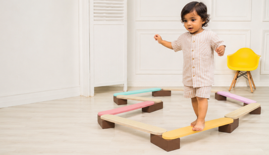 An open-ended toy growing with a child
