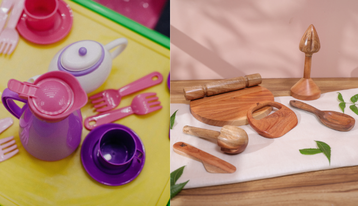 Wooden vs plastic toys - which is safer