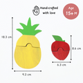 Fruits Puzzle  designed for tiny hands to explore grip, coordination, and early learning