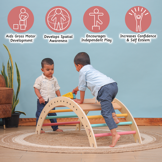 Pikler Climbing Arch - Semi Colored