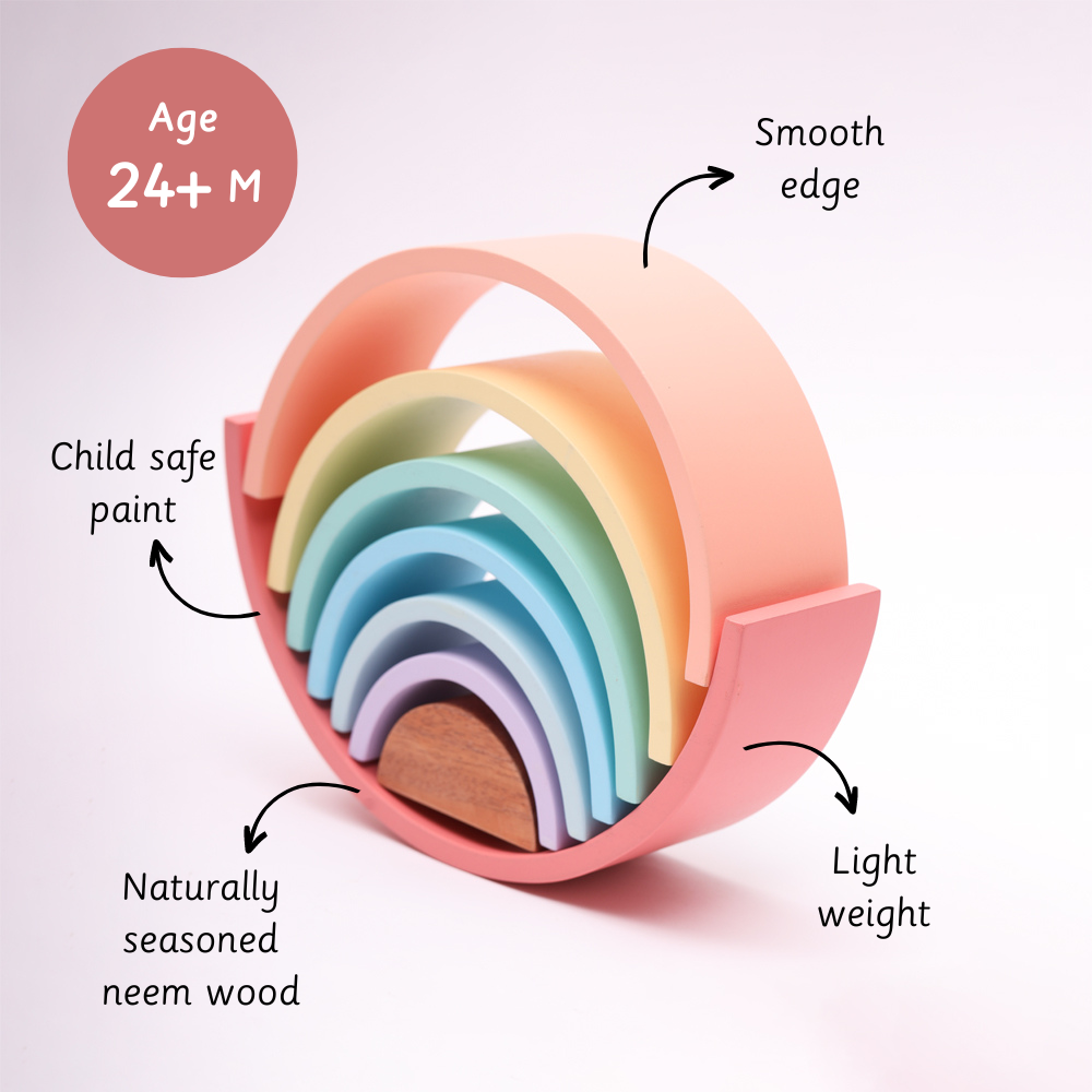 Rainbow Stacker- Small