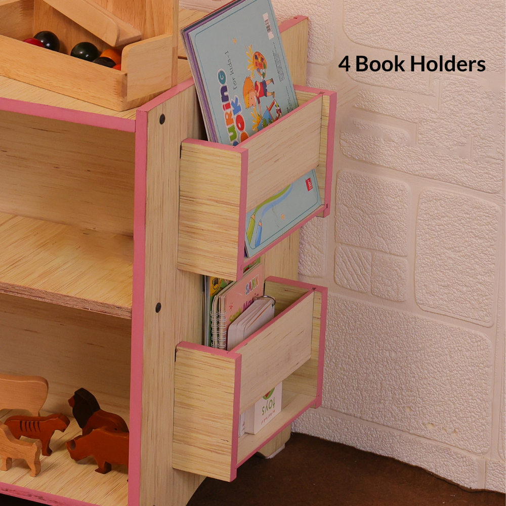 Montessori Toy And Book Shelf