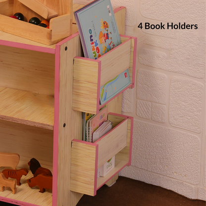 Montessori Toy And Book Shelf