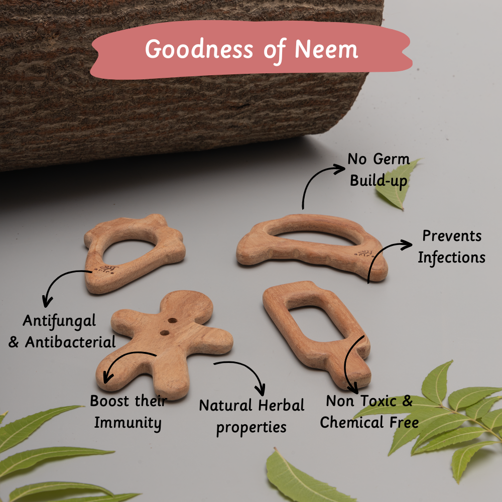 Wooden Teether-Treats