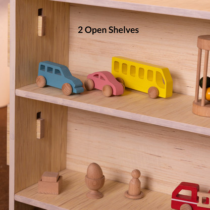 Montessori Toy And Book Shelf