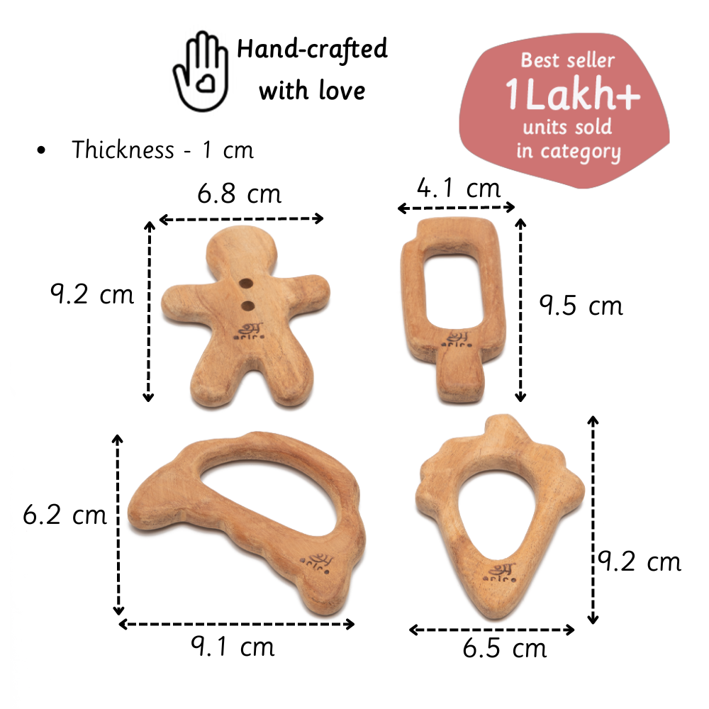 Wooden Teether-Treats