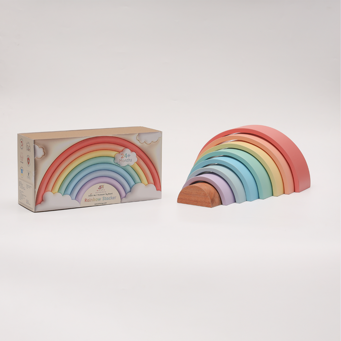 Rainbow Stacker- Small (8 Pieces)