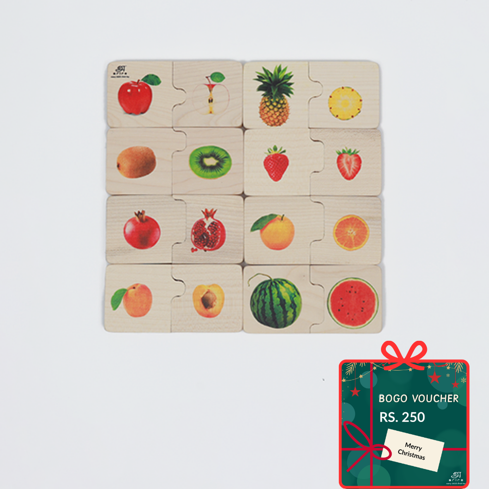 Chunky puzzle- Fruits (16 Chunks)