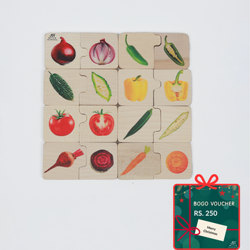 Chunky puzzle-Vegetables (16 Chunks)
