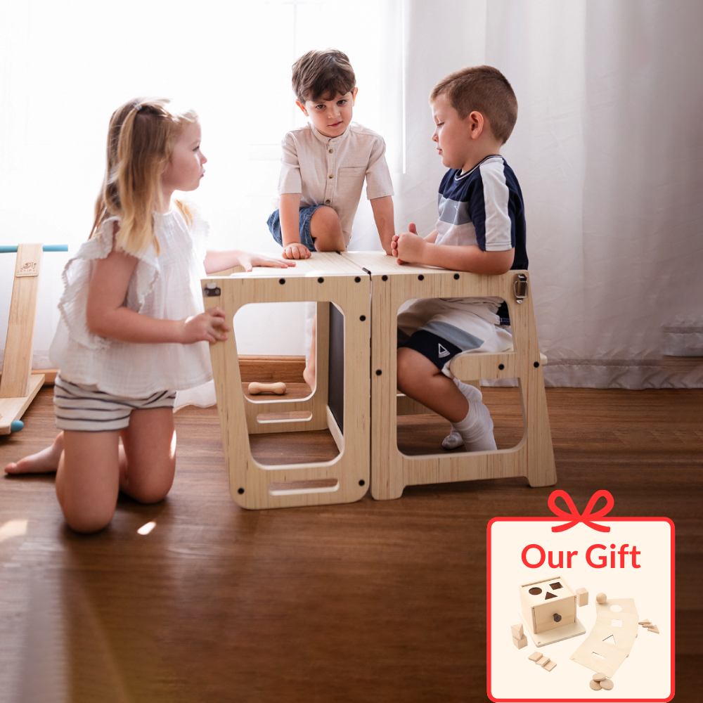 Learning Tower- Natural - Ariro Toys