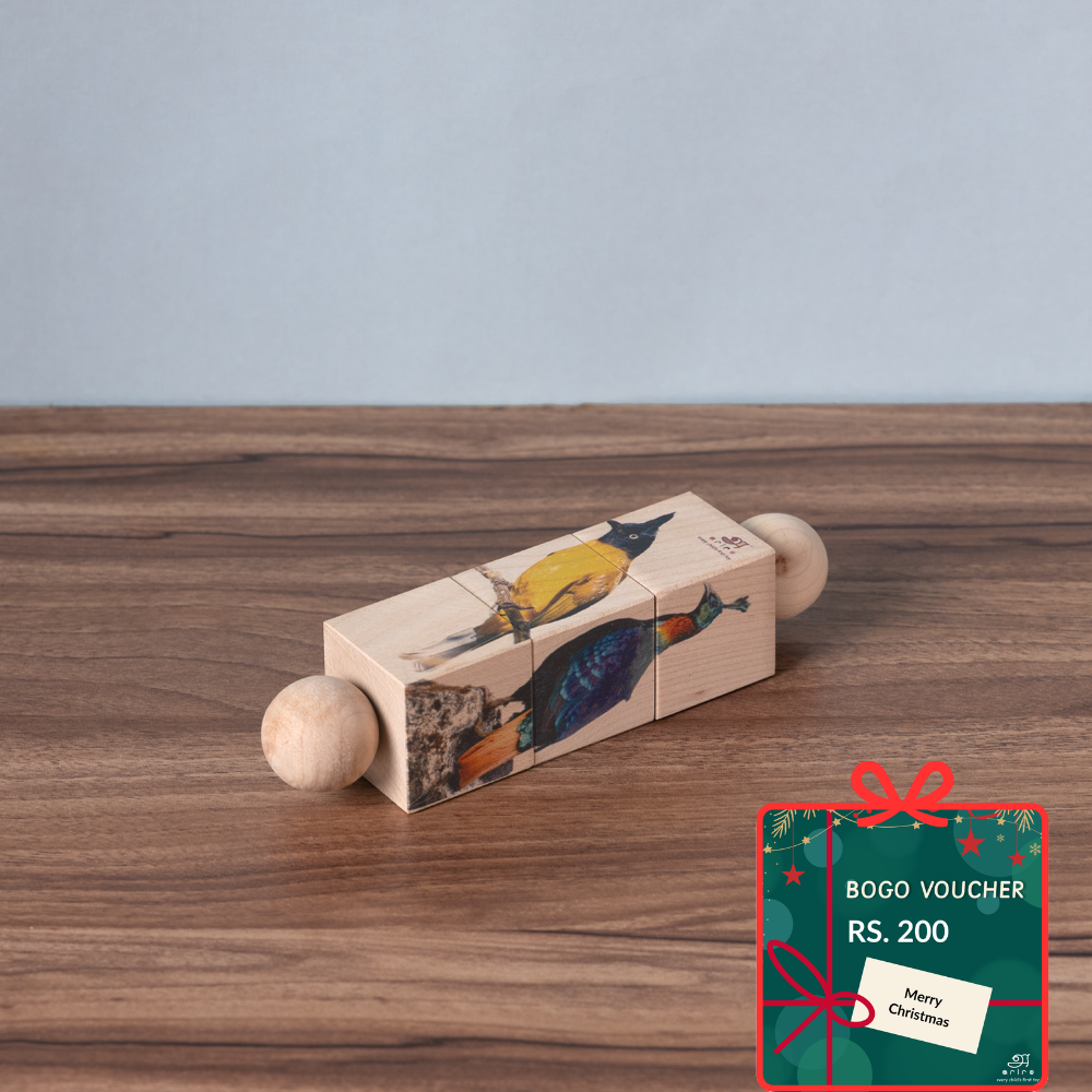 Rotating Puzzle - Birds