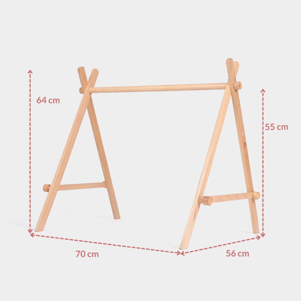 Baby Floor Gym-Natural - Ariro Toys