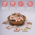 Chunky puzzle- Fruits (16 Chunks) Boost problem-solving, vocabulary, fine motor skills, and hand-eye coordination 