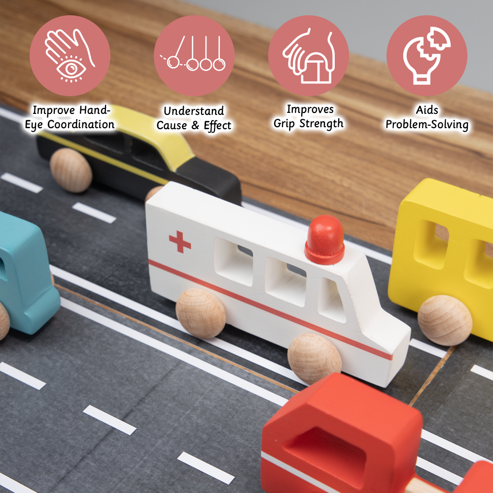 City Cruisers(Set of 6) developmental benefits