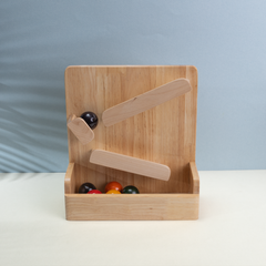 Classic ball slider s a minimalist, child-safe toy that encourages hands-on learning through motion, perfect for toddlers developing key motor and cognitive skills.