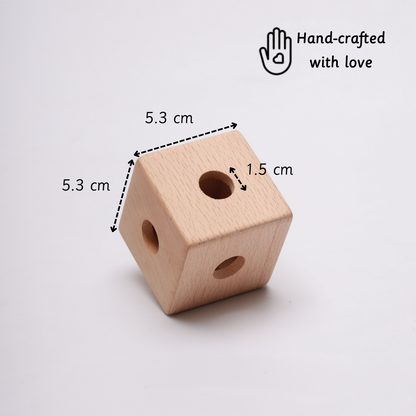 Cube Rattle perfecty designed for babies little hands