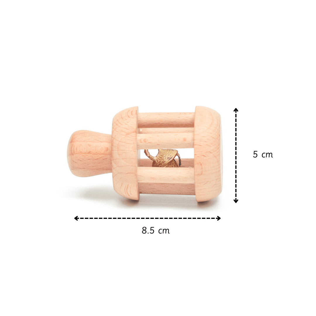Buy Wooden Baby Rattles India Organic Materials Montessori Toys Ariro