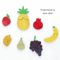 Fruits Puzzle is propotional to each other