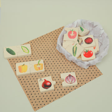 Chunky puzzle-Vegetables (16 Chunks) - Ariro Toys