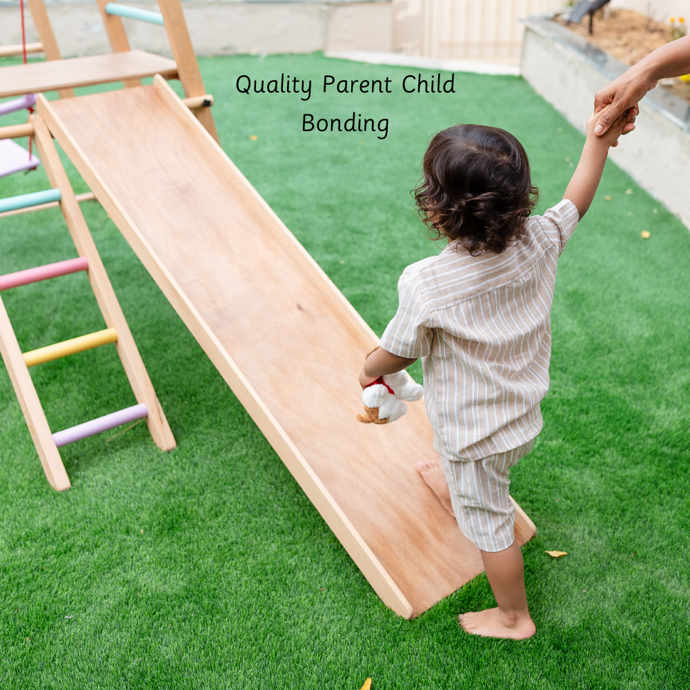 Jungle Gym Ultimate enables quality parent and child bonding 