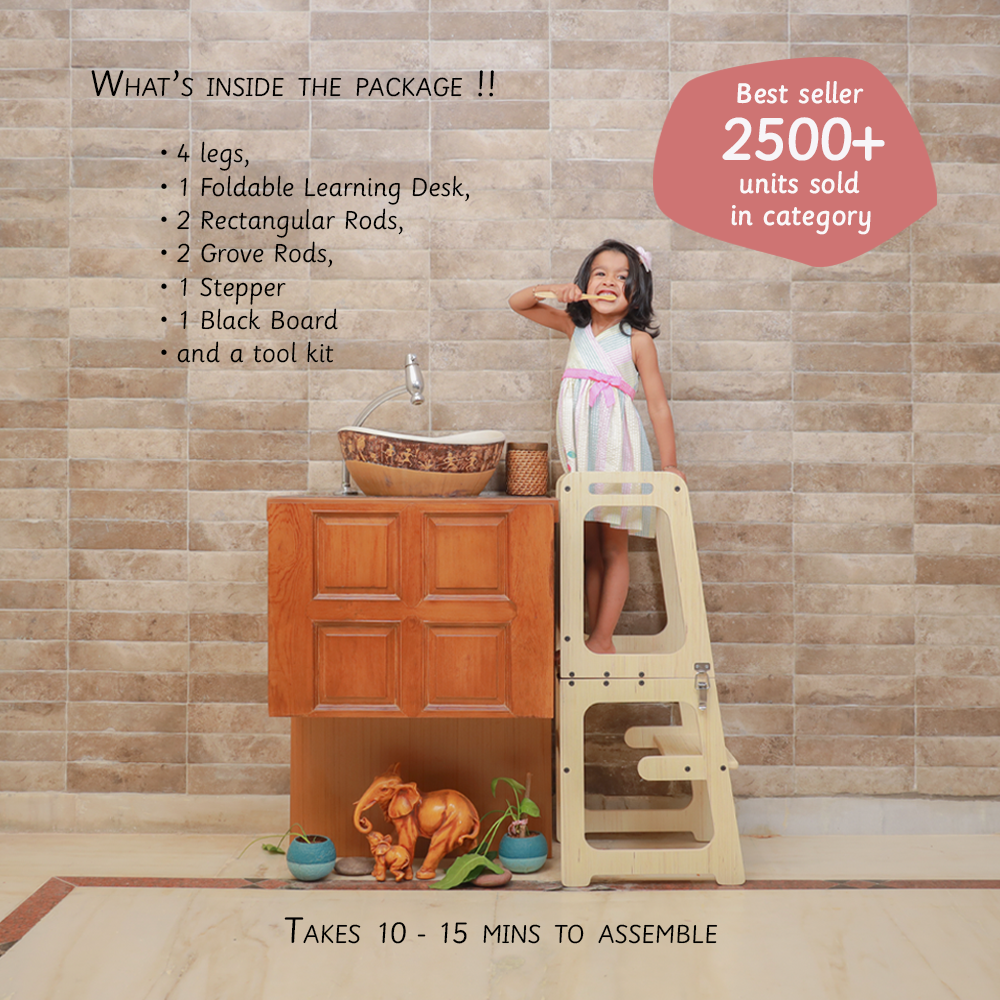 Best-selling Learning Tower with 2500+ units sold – includes foldable desk, blackboard, stepper, and easy 15-min assembly!




