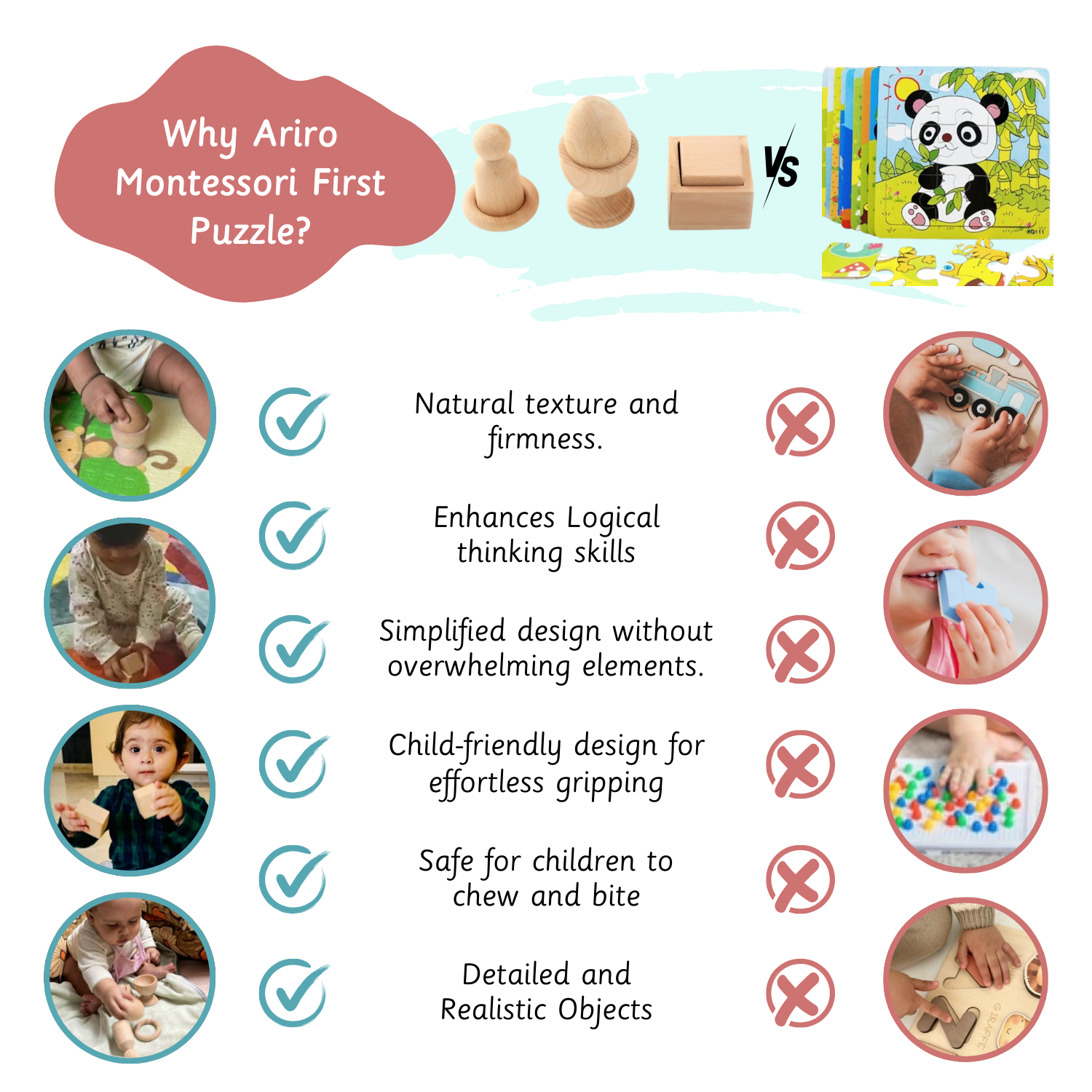 Montessori First Puzzle Set