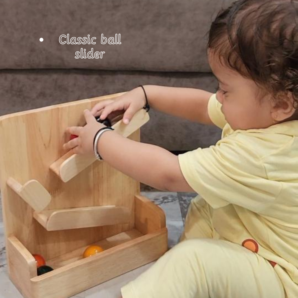 Montessori Kit 12M+ classic ball slider