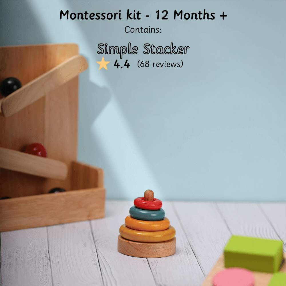 Montessori Kit 12M+ contains 