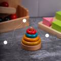 Montessori Kit 12M+ vegetable dye child safe smooth edges