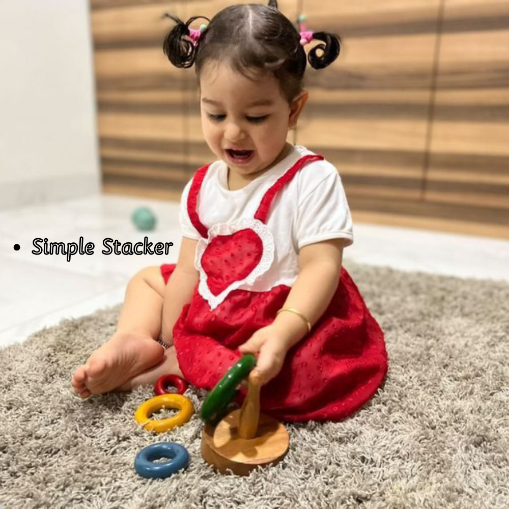 Montessori Kit 12M+ simple stacker
