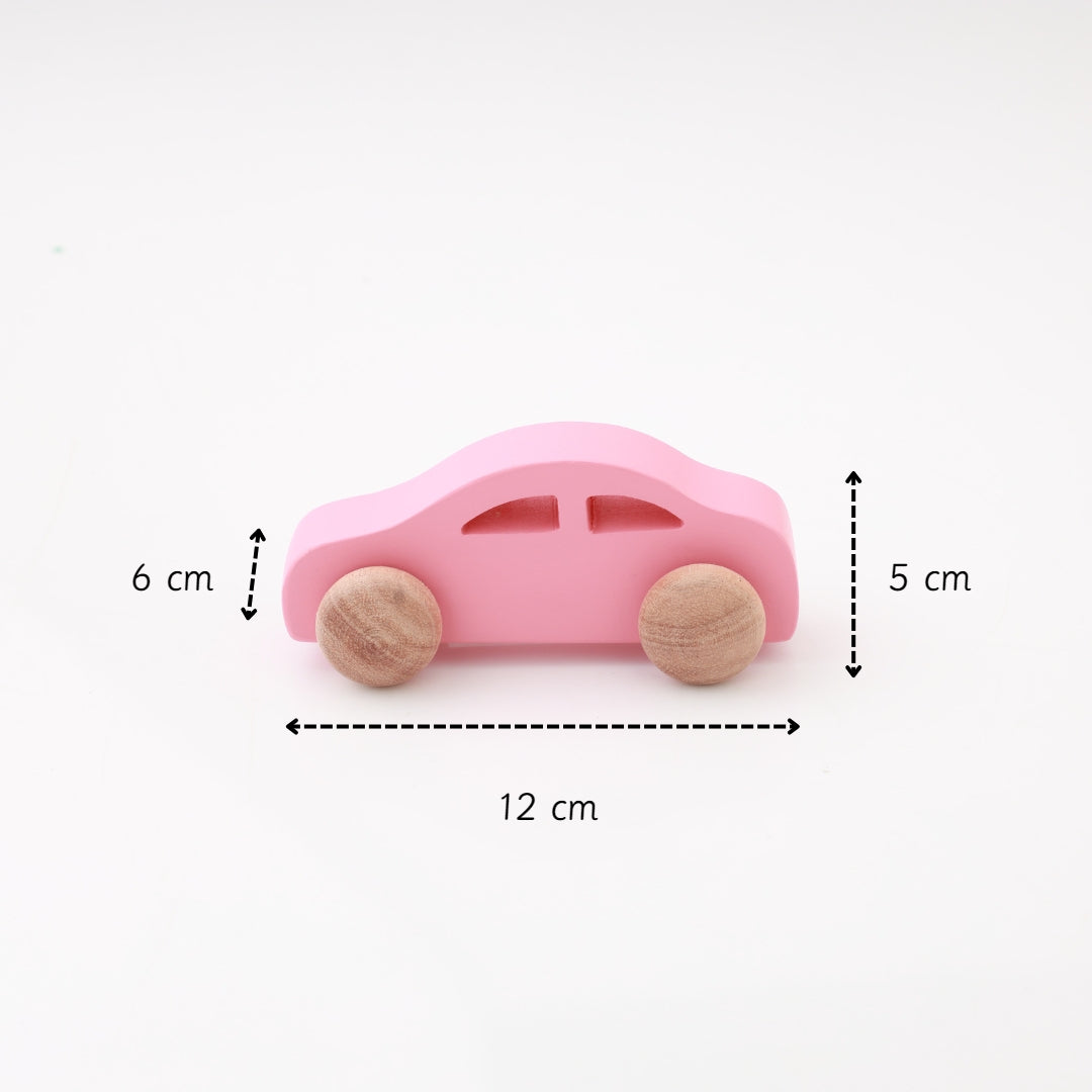 ariro wooden car is child safe and perfectly designed for children