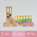 Montessori Kit is curated by experts made up of naturally seasoned wood with child safe paints 