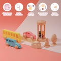Montessori Kit aids development of tactile sense , concentraion , motor skills , hand eye coordination and increases grip strength 