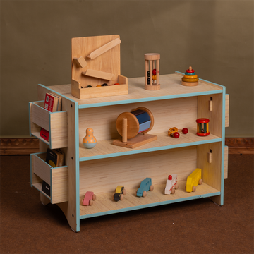 Montessori Toy And Book Shelf