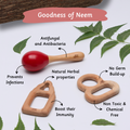  Natural Wooden Teether Toys – Antifungal, Antibacterial, Chemical-Free, and Immunity Boosting for Babies