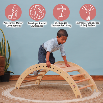 Pikler Climbing Arch - Natural developmental benefits
