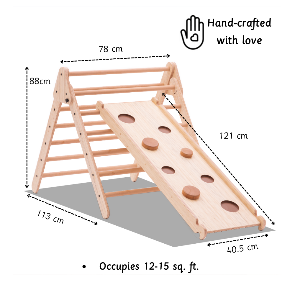 Pikler Triangle - Natural Measurements