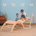 Pikler Triangle and Pikler Arch - Natural trusted by parents