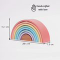 Rainbow Stacker- Small is perfectly made for small babies hands