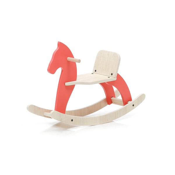Traditional Rocking Horse - Red